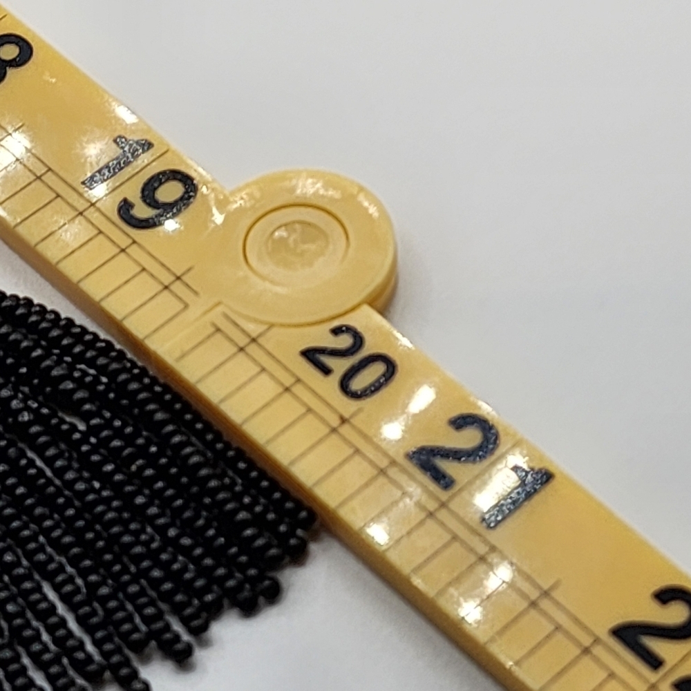 J. Crew Gold Tone and Black Beaded Offset Necklace - Picture 4 of 11